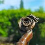 Banksy "Flower Thrower" - Bronze, Marble, Signed Image 2