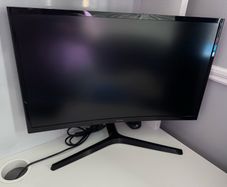 samsung 24" curved display monitor
