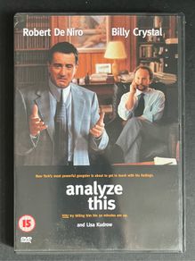 Analyze This. DVD Movie. Staring Robert DeNiro & Billy Crystal.