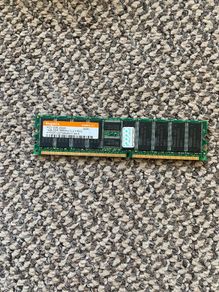 Hymd512g726a4m-h-aa-a Hynix 1gb Pc2100 Ddr-266mhz Ecc Registered Cl2.5 184-pin Dimm Memory Module