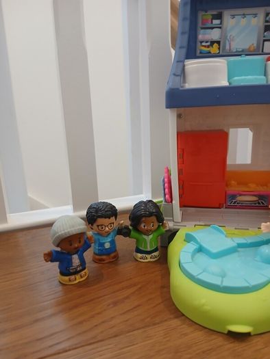 Fisher Price Doll House and pop up toy