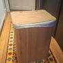Bamboo laundry basket with lid Image 2
