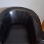 Black Tub Chair Image 3