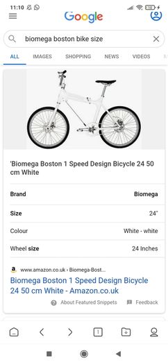 bio mega Boston folding bike