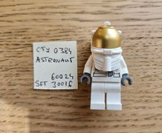 lego cty0384 astronaut, set 60024, 30016