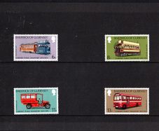 1979 Guernsey Public Transport Commemorative Stamps Presentation Pack