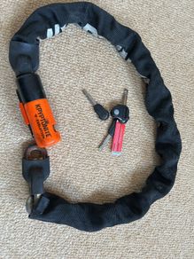 Kryptonite evolution bike chain lock (90cm)
