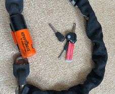 Kryptonite evolution bike chain lock (90cm)