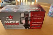 Content creator video kit to use with your own smartphone.