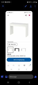 dressing table
