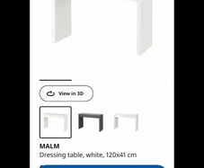 dressing table