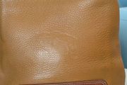 Vintage Burberry shoulder bag, tan leather