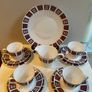 Queen Anne  Retro china tea set 1970 s Image 6