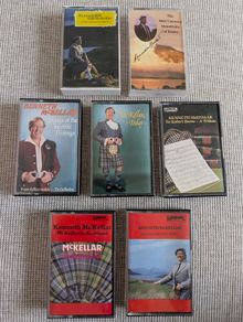 Kenneth McKellar 7-Cassette Collection - Scottish Folk & Traditional Albums