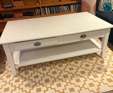 SOUL solid wood coffee table - white