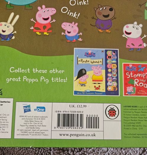 Peppa's Super Noisy Sound Book + My Grandpa Board Book