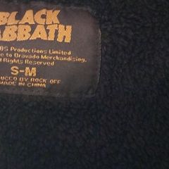 Black Sabbath dressing gown genuine merch