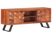 TV Cabinet 122x30x49 cm Solid Acacia Wood