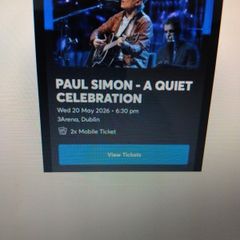 1 Paul Simon ticket for sale