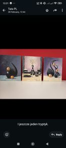 Triptych Wall art