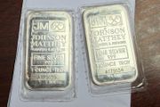 Vintage Johnson Matthey Sillver 1oz Bars
