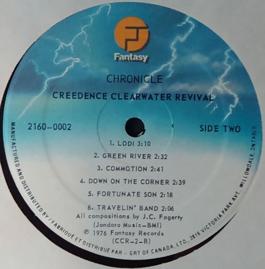 Creedence Clearwater Revival   Chronicle (The 20 Greatest Hits)