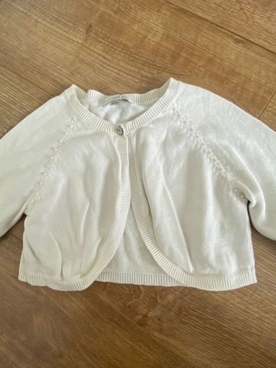 John Rocha Ivory Cropped Cardigan