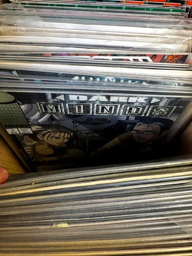 Image Long Comic Box w 275 comics for Sale