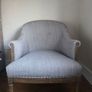LIKE NEW Sherlock Buttoned Belgian Soft Twill Armchair RRP717euro Image 2
