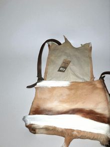 Real Springbok antelope ladies handbag