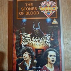 Doctor Who VHS Stones of Blood in very good condition