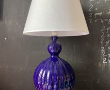 blue lamp