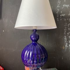blue lamp