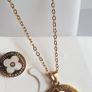 New Louis Vuitton LV Necklace Earrings Image 3