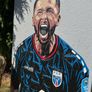 Pico Lopes Cabo Verde acrylic original portrait painting art canvas football soccer memorabilia Shamrock Rovers Image 3