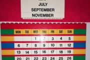 Lego Brick Calendar Display