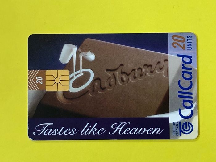 Callcard 1182 Cadbury Tastes Like Heaven Different Chip Variations