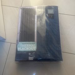 Blackout curtains never taken out of pack