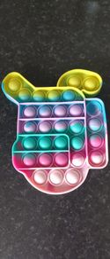 Sensory toy pop in out bubble fidget like new