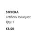 IKEA artificial flower bouquet Image 2