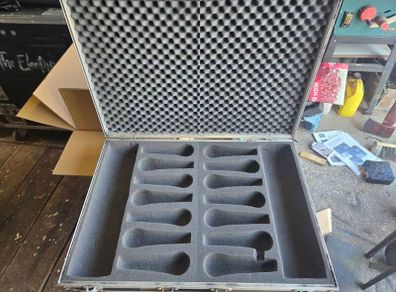 Pro microphone flightcase