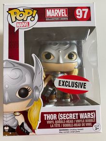Funko POP! Marvel Thor (Secret Wars) Collector Corps Exclusive Vinyl Bobble Head #97