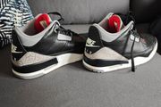 Nike Jordan 3 Black Cement- Used- No box