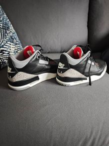 Nike Jordan 3 Black Cement- Used- No box