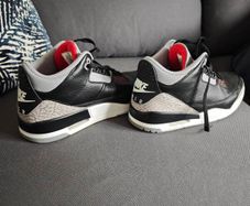Nike Jordan 3 Black Cement- Used- No box