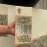 Russia 500 Rubles 1912 Great Size Bill largest banknote Image 3