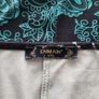 Enmain teal & black top, Size 20-22 Image 5