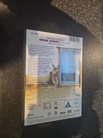 Shrek DVD