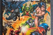 JLA Vol 1 graphic novel. By Grant Morrison and Howard Porter. DC Comics/Justice League