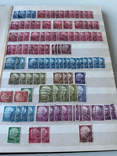 GERMANY collection in stamp album